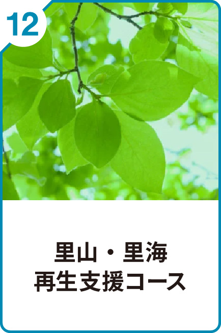 12 里山・里海 再生支援コース